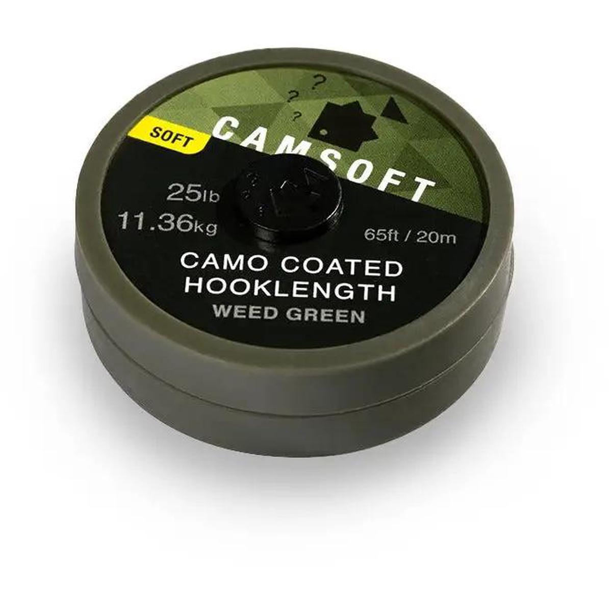 Thinking Anglers Camsoft Hooklength Camo Weed Green