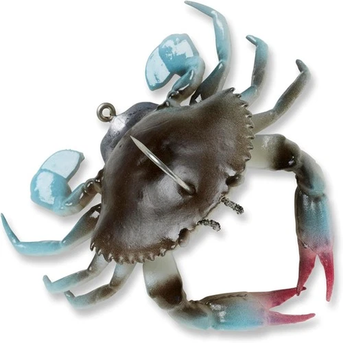 3D Crab Soft Bait TPR Saltwater Lure Bass Flounder Crappie Drop Shot Texas