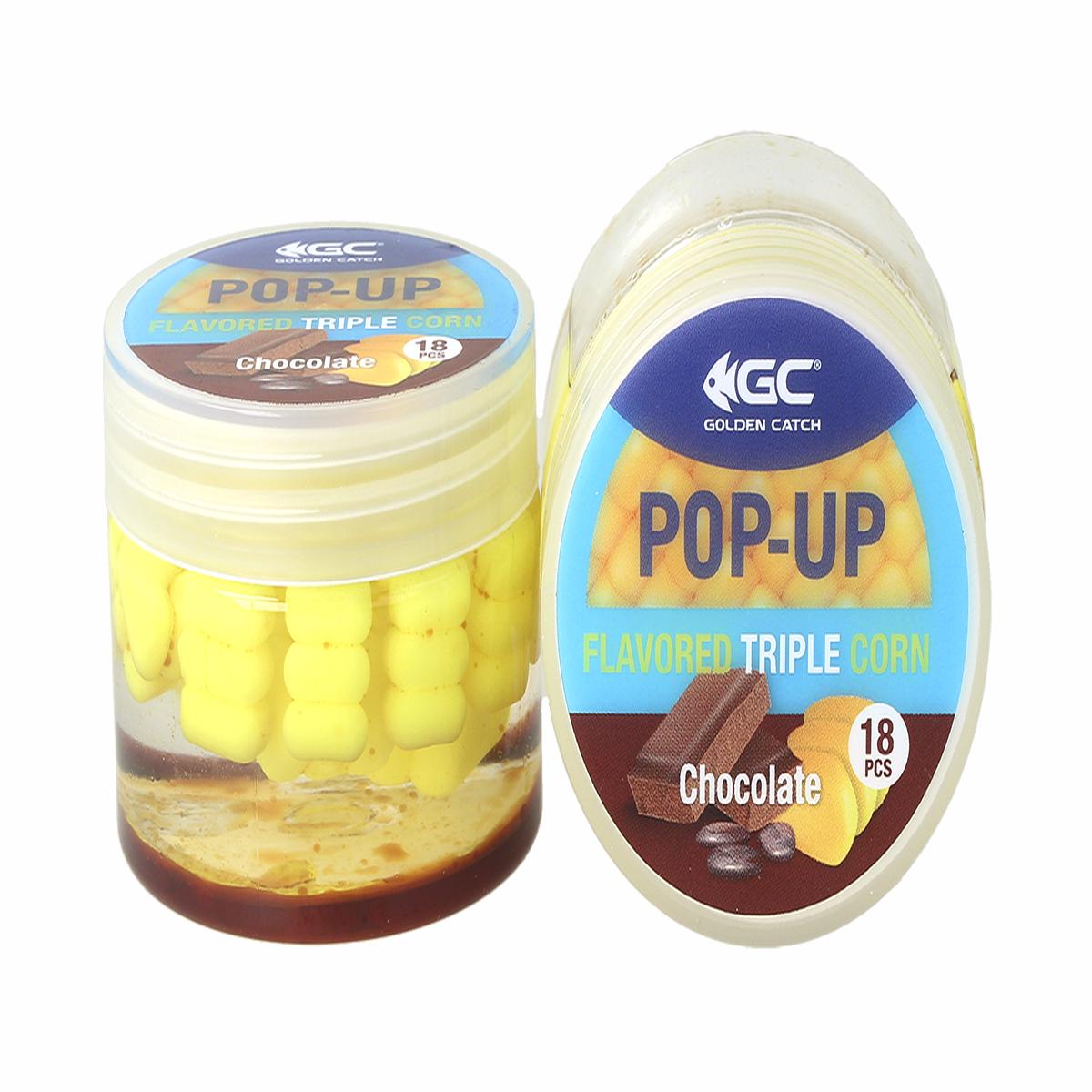 Golden Catch Pop-Up Flavored Triple Artificial Corn In Dip