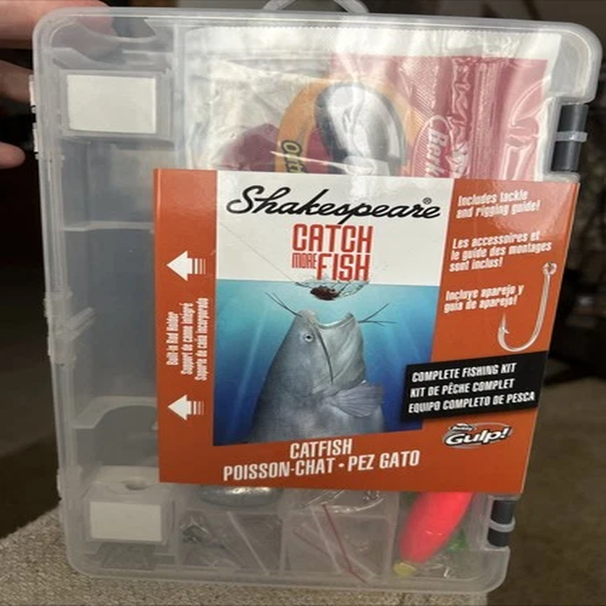 SHAKESPEARE Catch More Fish TROUT & REDFISHComplete Fishing Kit #Trout & Redfish