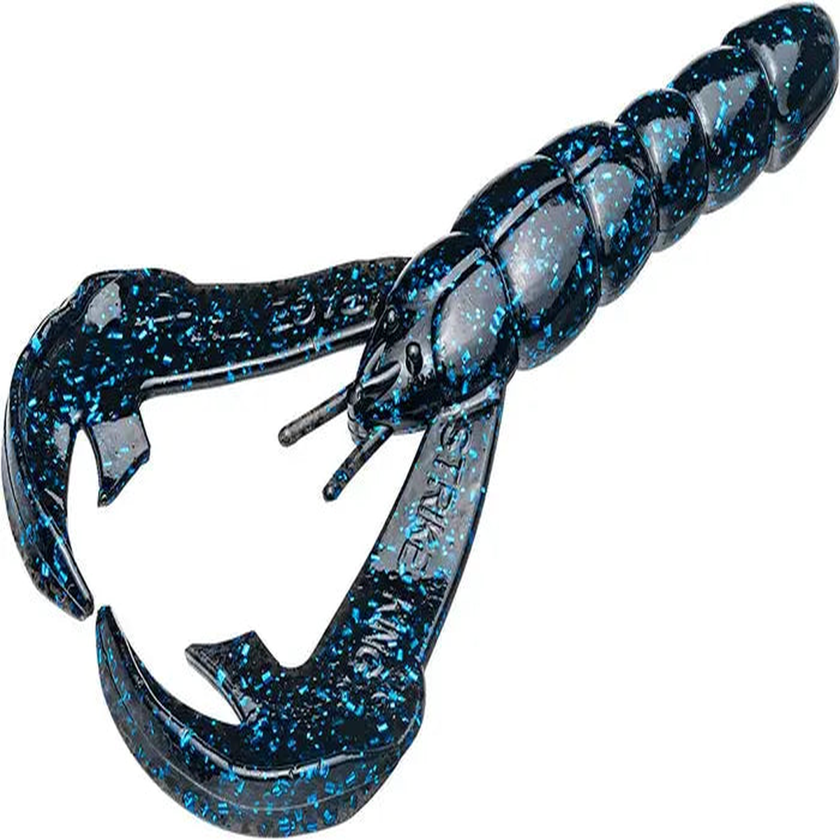 Strike King Rage Craw 4" - Black & Blue 7pk