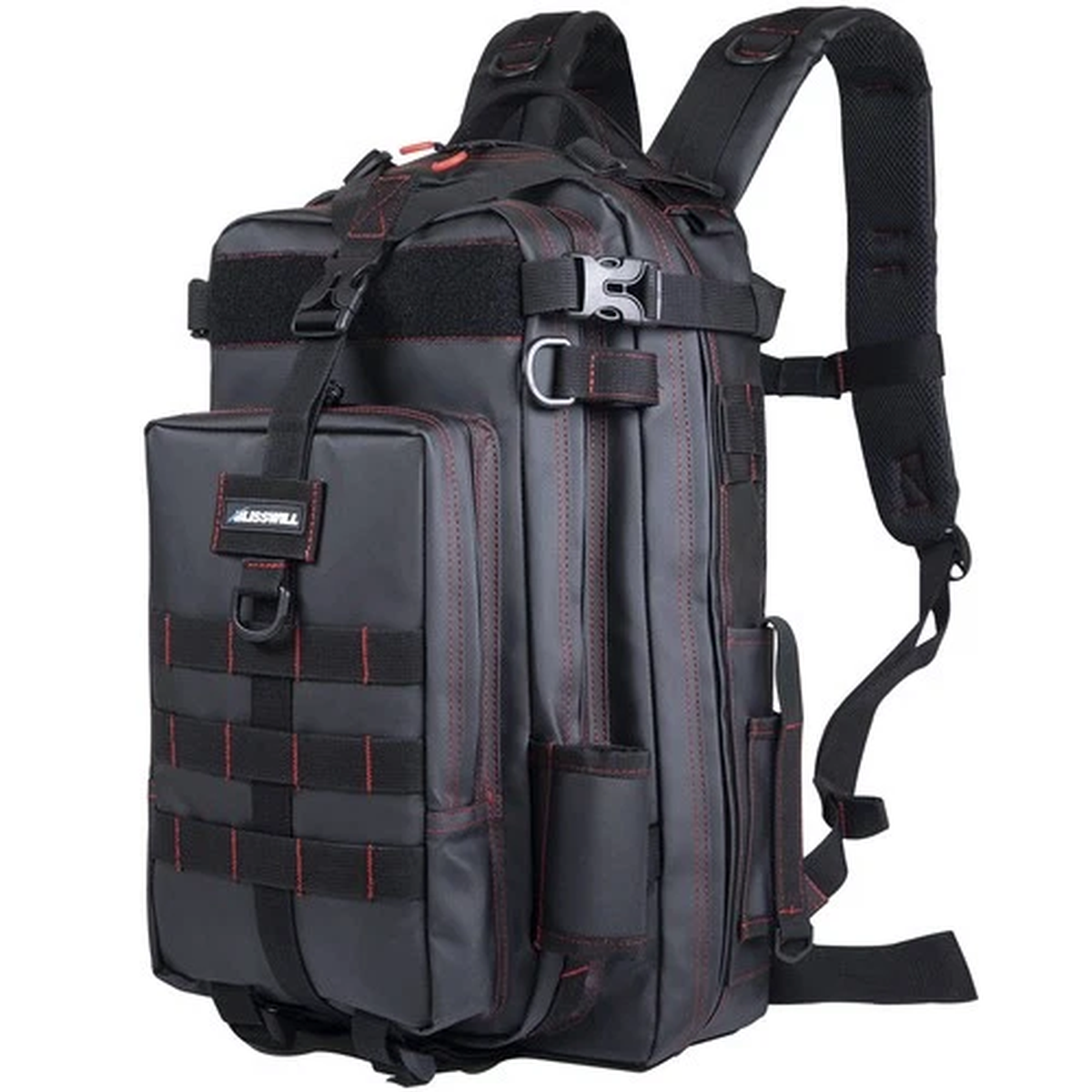 Fishing Backpack Waterproof -Fish Backpack with Rod Holder-fish gear-fishing ...