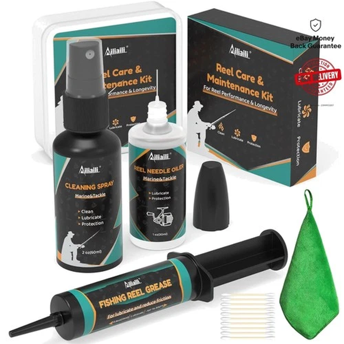 Fishing Reel Maintenance Kit