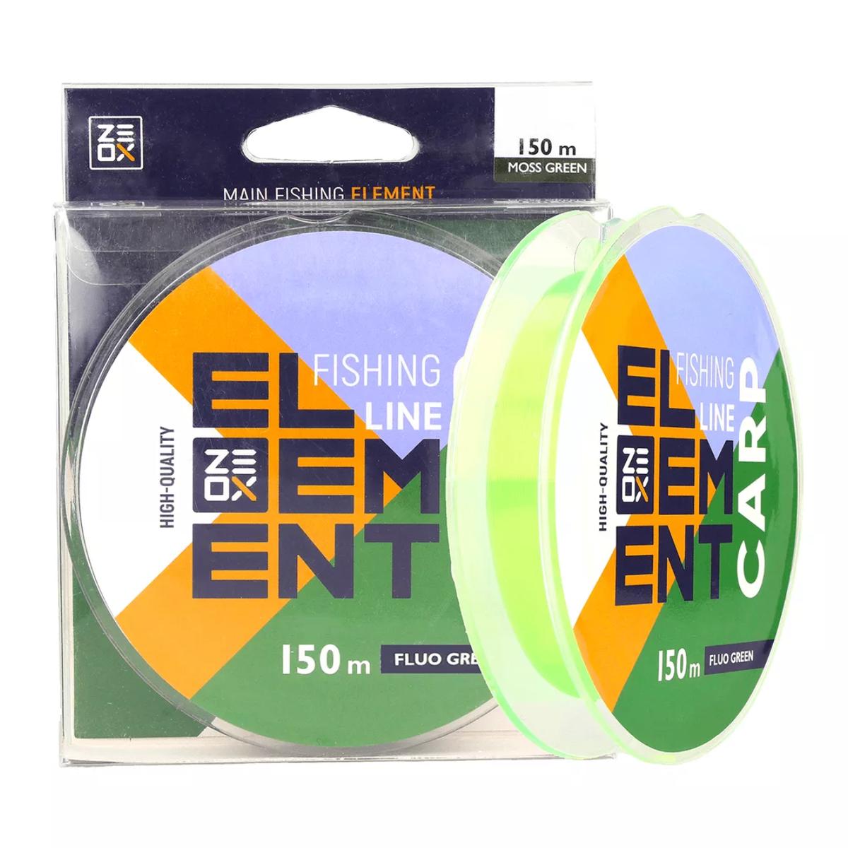 Line Zeox Element Carp Fluo Green