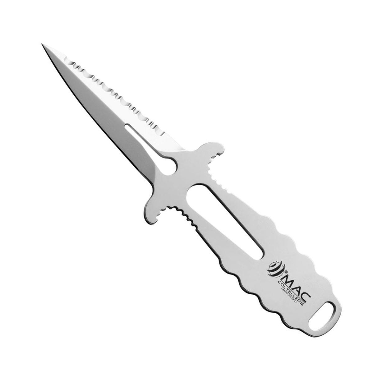 Mac Coltellerie Apnea 9 Teflon Dive Knife with Spearing Trim