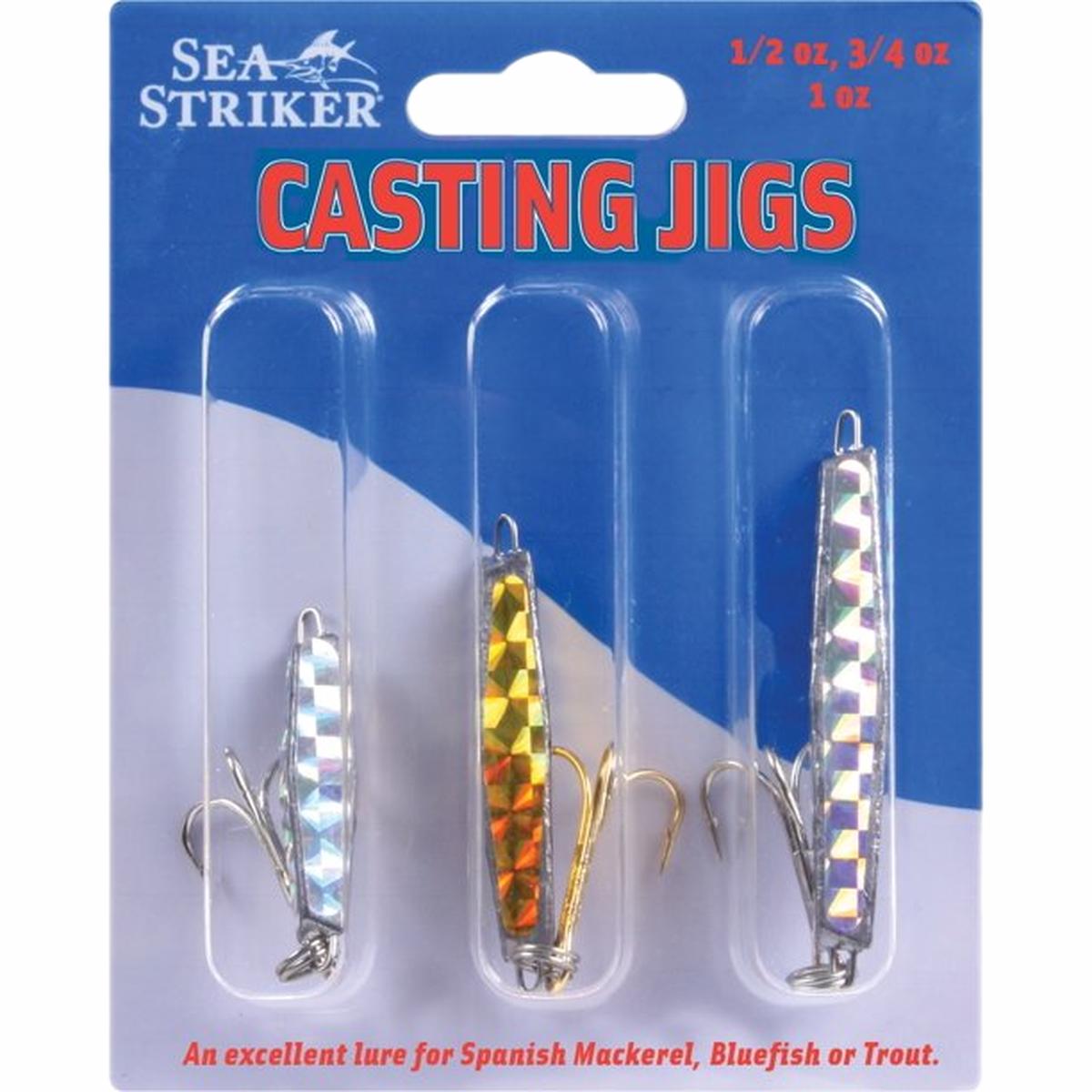Sea Striker Casting Jigs 3 Pack