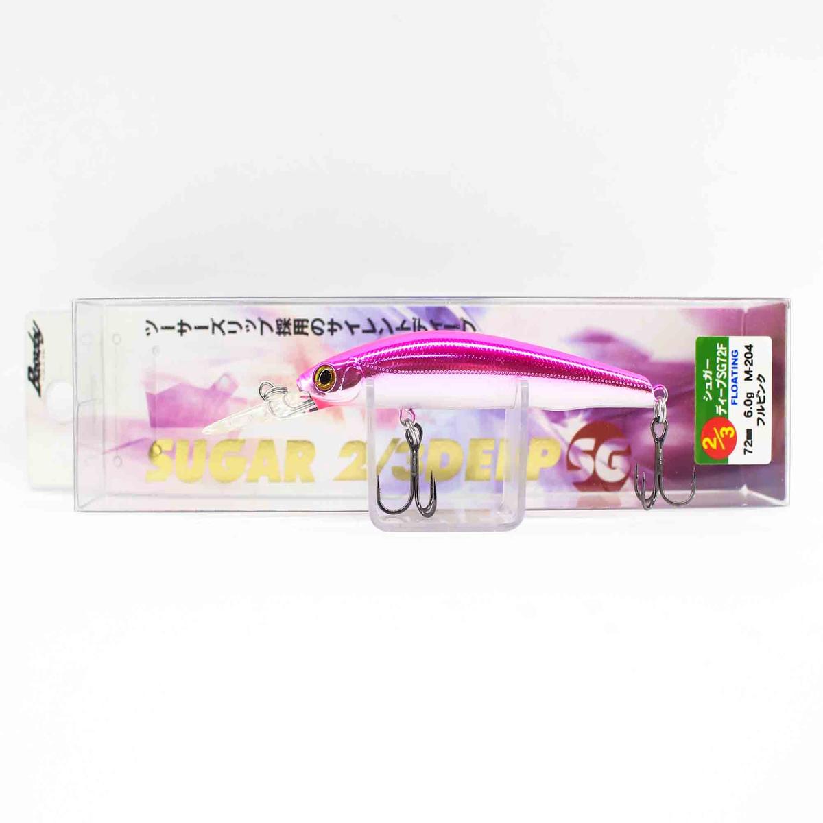 Bassday Sugar 2/3 Deep SG 72F Floating Lure 6.0 grams M-204 (1072)