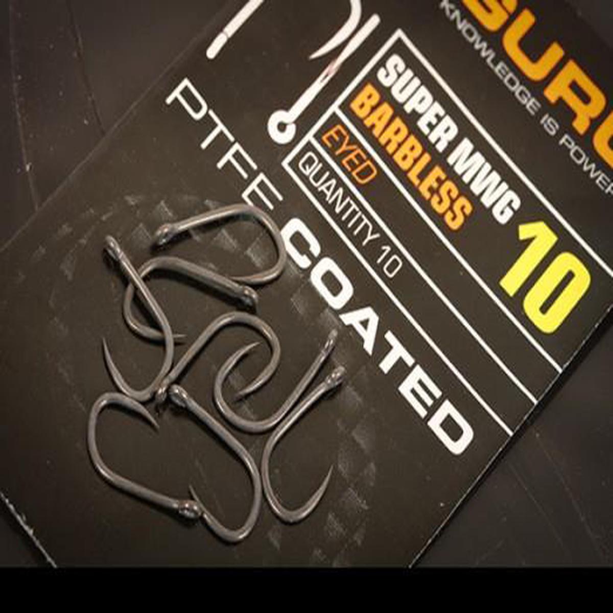 Guru Super MWG PTFE Coated Eyed Hooks