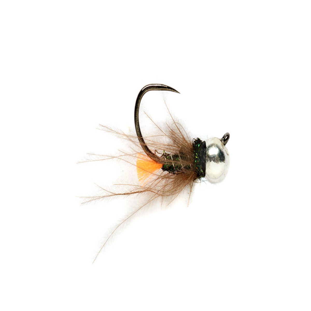 Fulling Mill Orange Tag Silver Jig Barbless