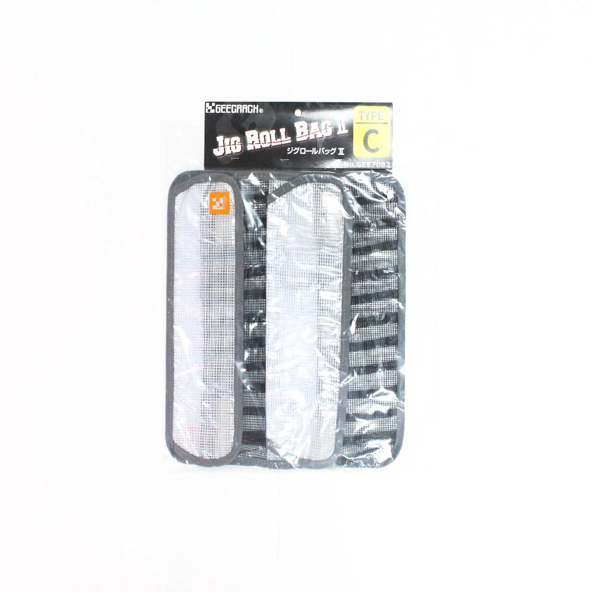 Gee Crack Jig Roll Bag Type C 24 Pockets Max Length 14 cm Clear (4680)