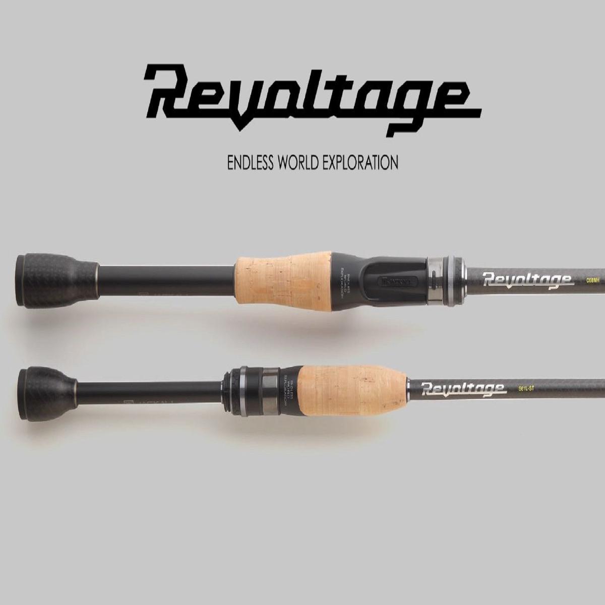 Jackall Rod Baitcast Revoltage RV II-C610M/2 Piece (7357)