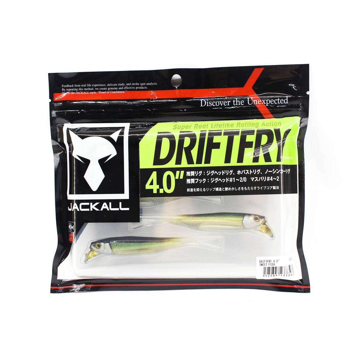 Jackall Soft Lure Drift Fry 4 Inch Sweet Fish (3346)
