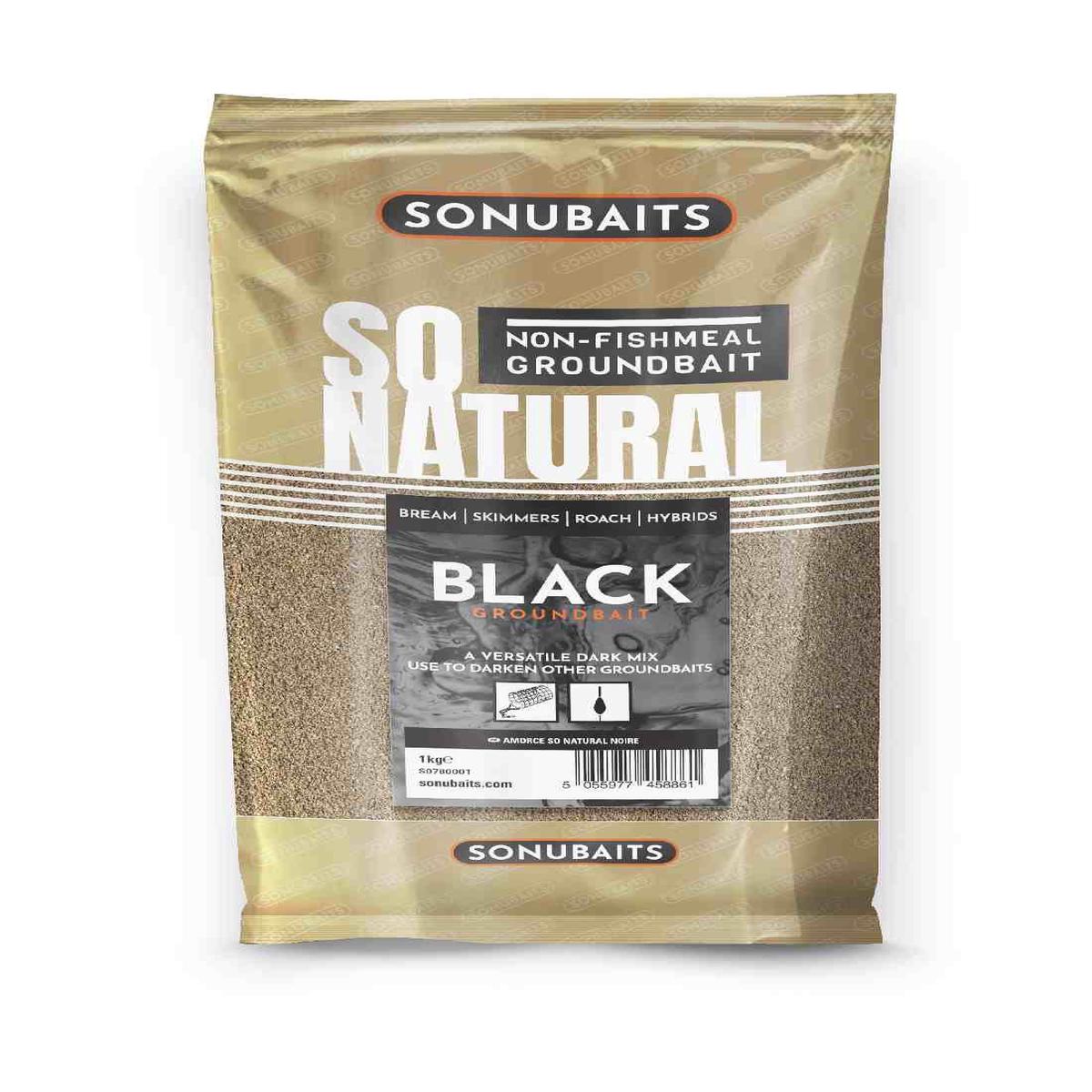 Sonubaits So Natural - Black (1kg)