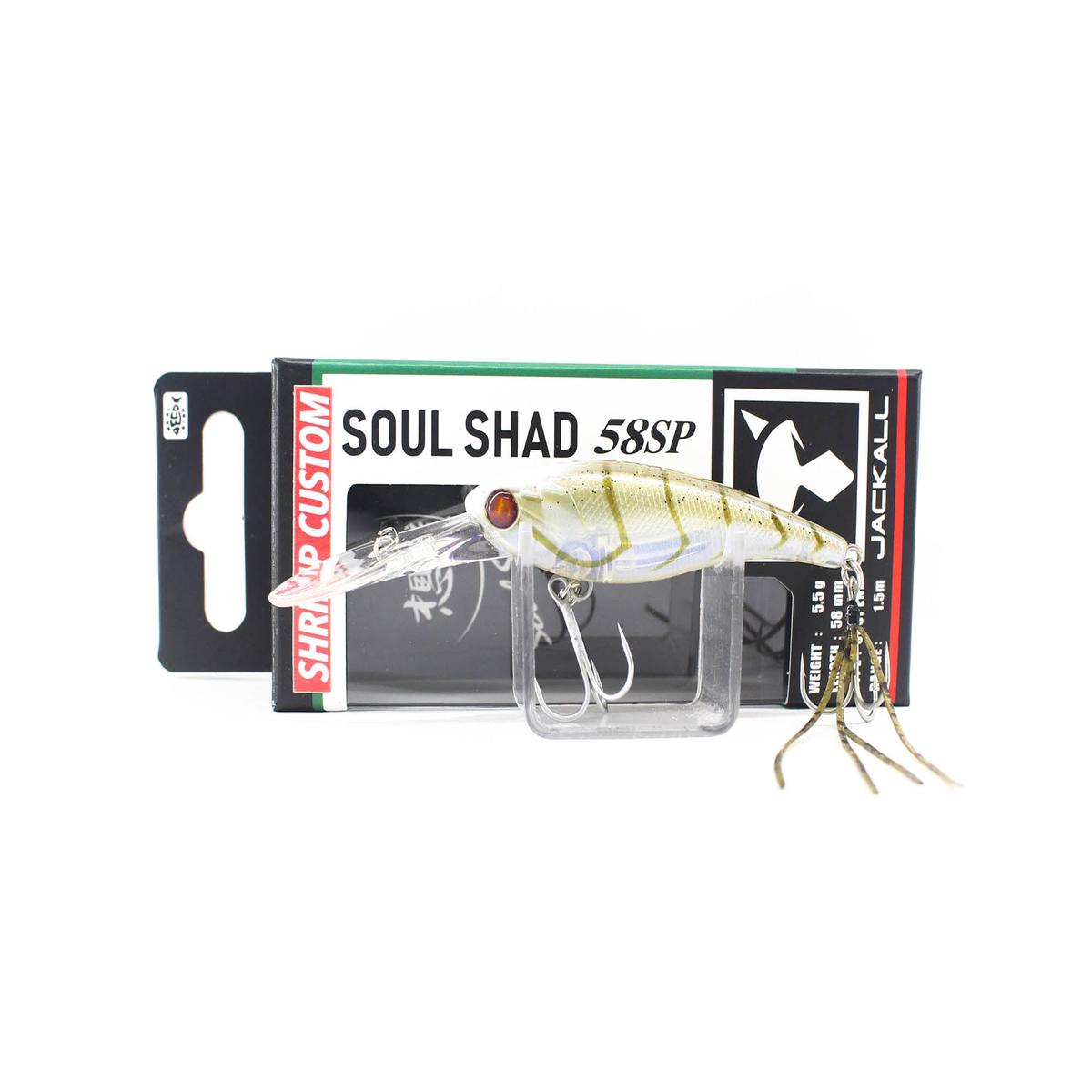 Jackall Soul Shad 58SP Suspend Lure Shrimp Type II (9552)