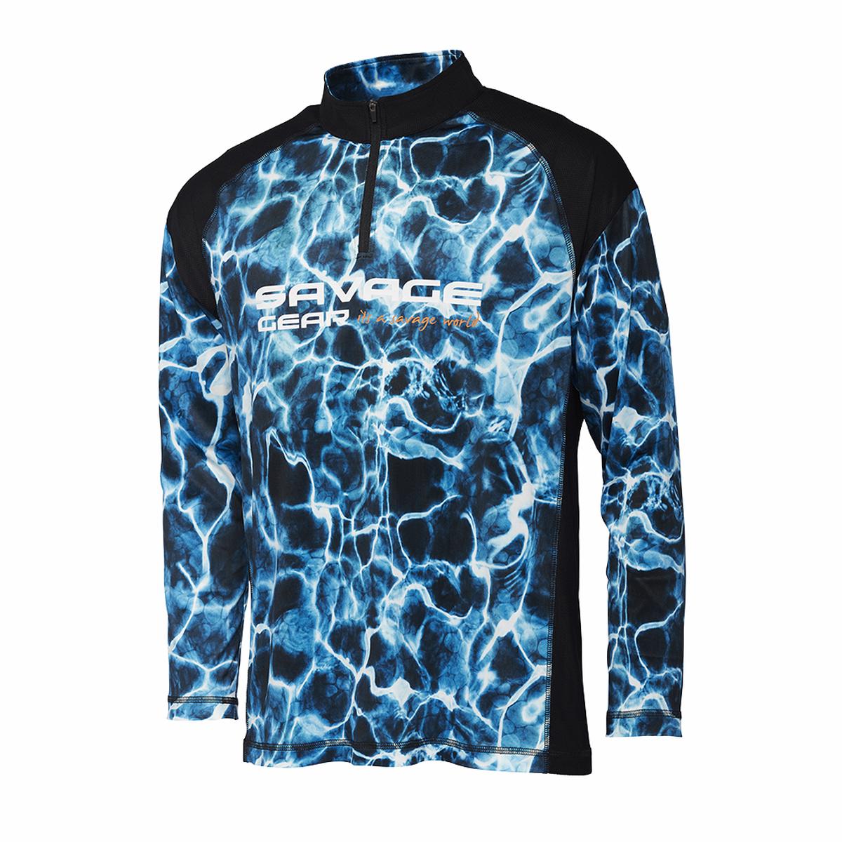 MARINE UV LONG SLEEVE TEE SEA BLUE