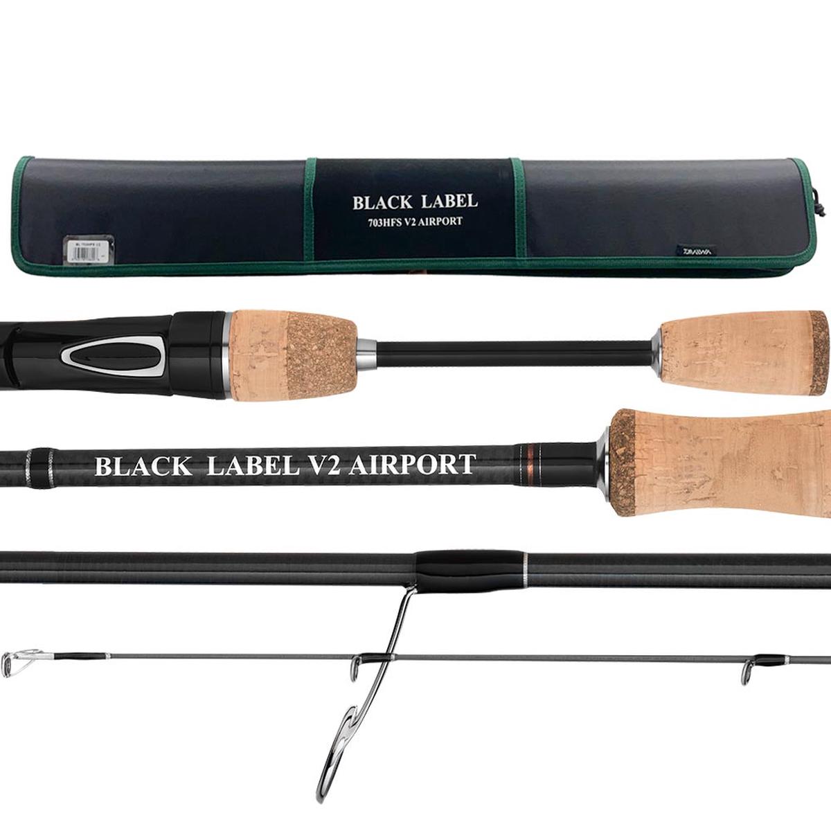 Daiwa Black Label V2 Airport Rods
