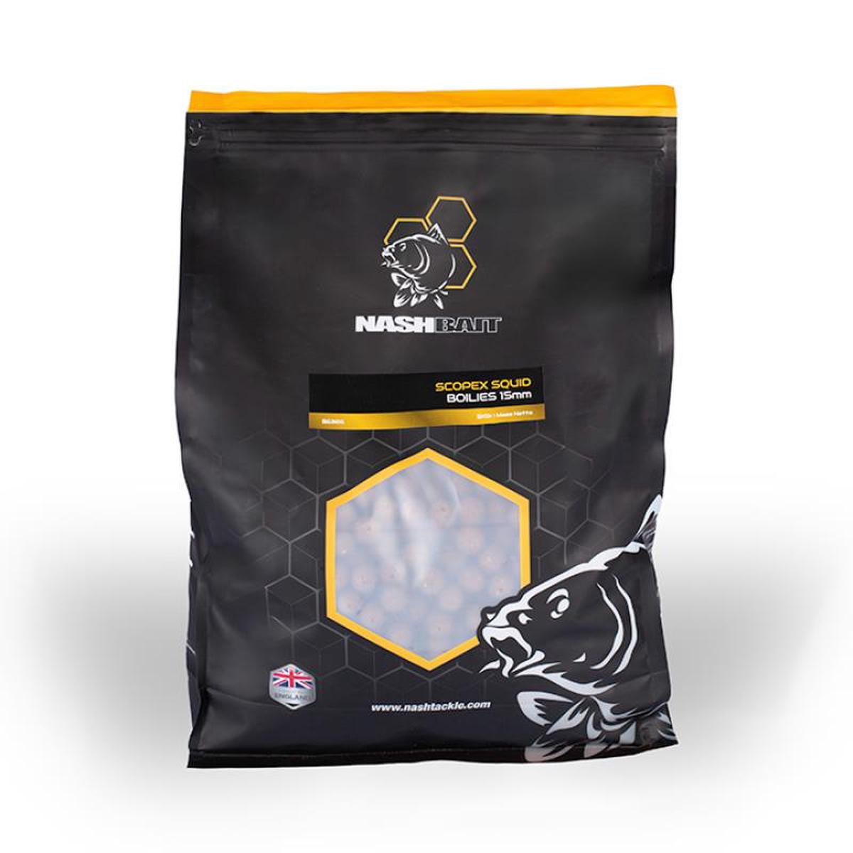 NashBait Scopex Squid 20mm Boilies 1kg