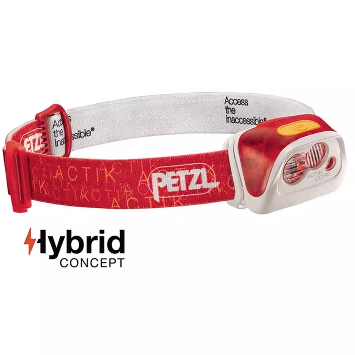 Petzl ACTIK CORE 450 Lumens - Red