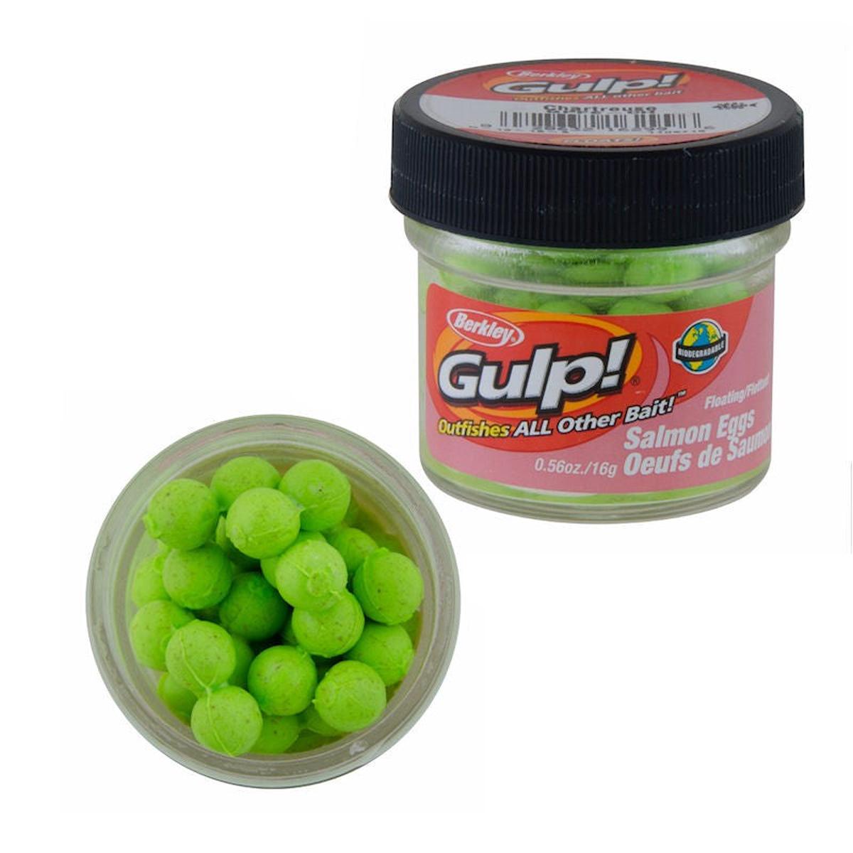 Berkley Gulp! Floating Salmon Eggs Chartreuse