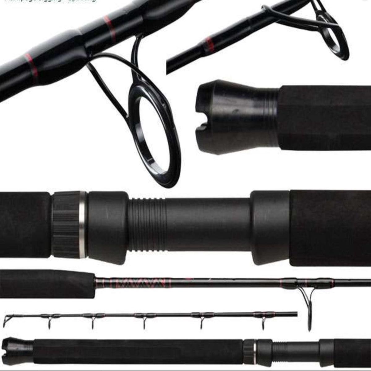 Penn Rampage 6' 6" Jigging Spinning Rod, 30-80lb. 60-140g.