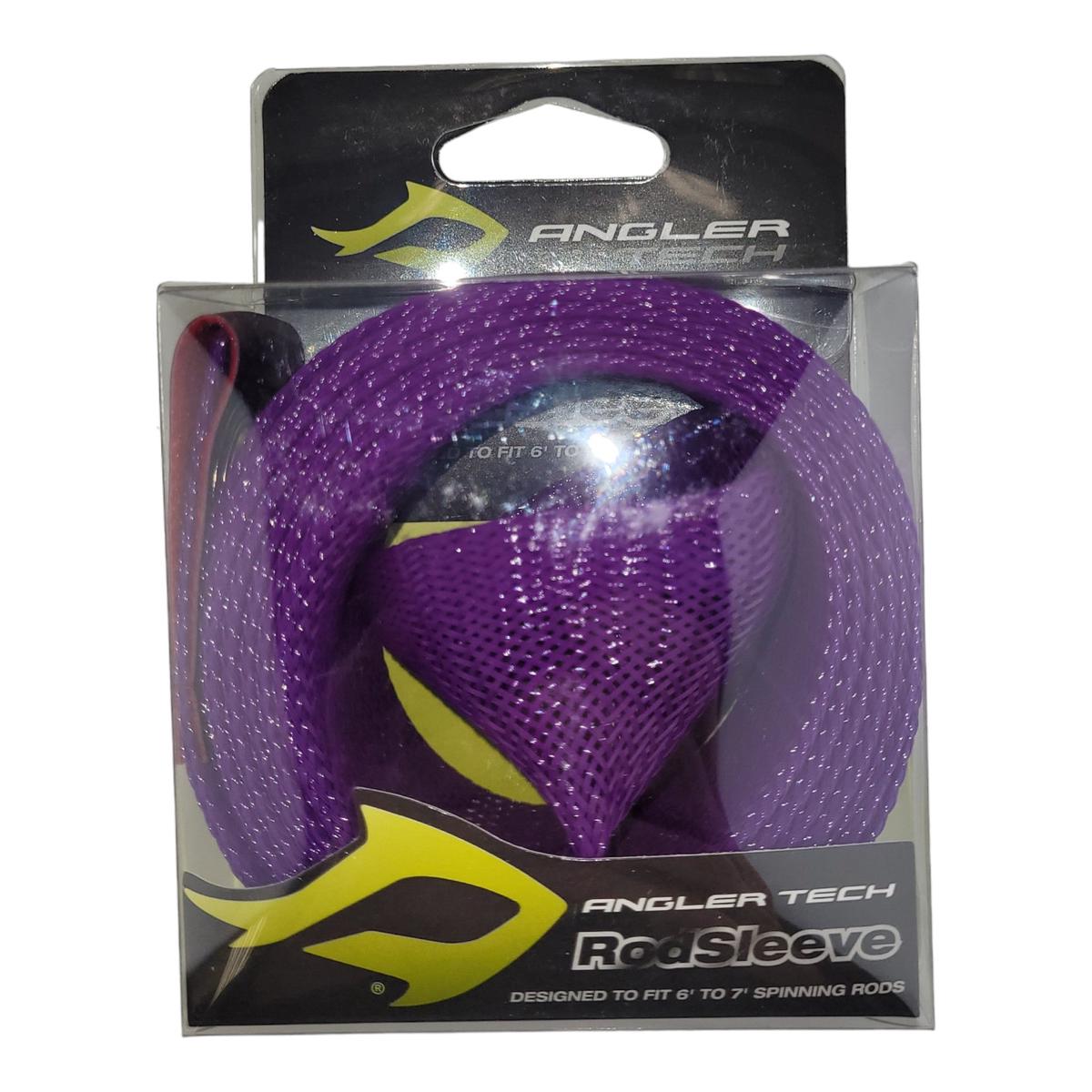 Angler Tech Rod Sleeve Spin Purple