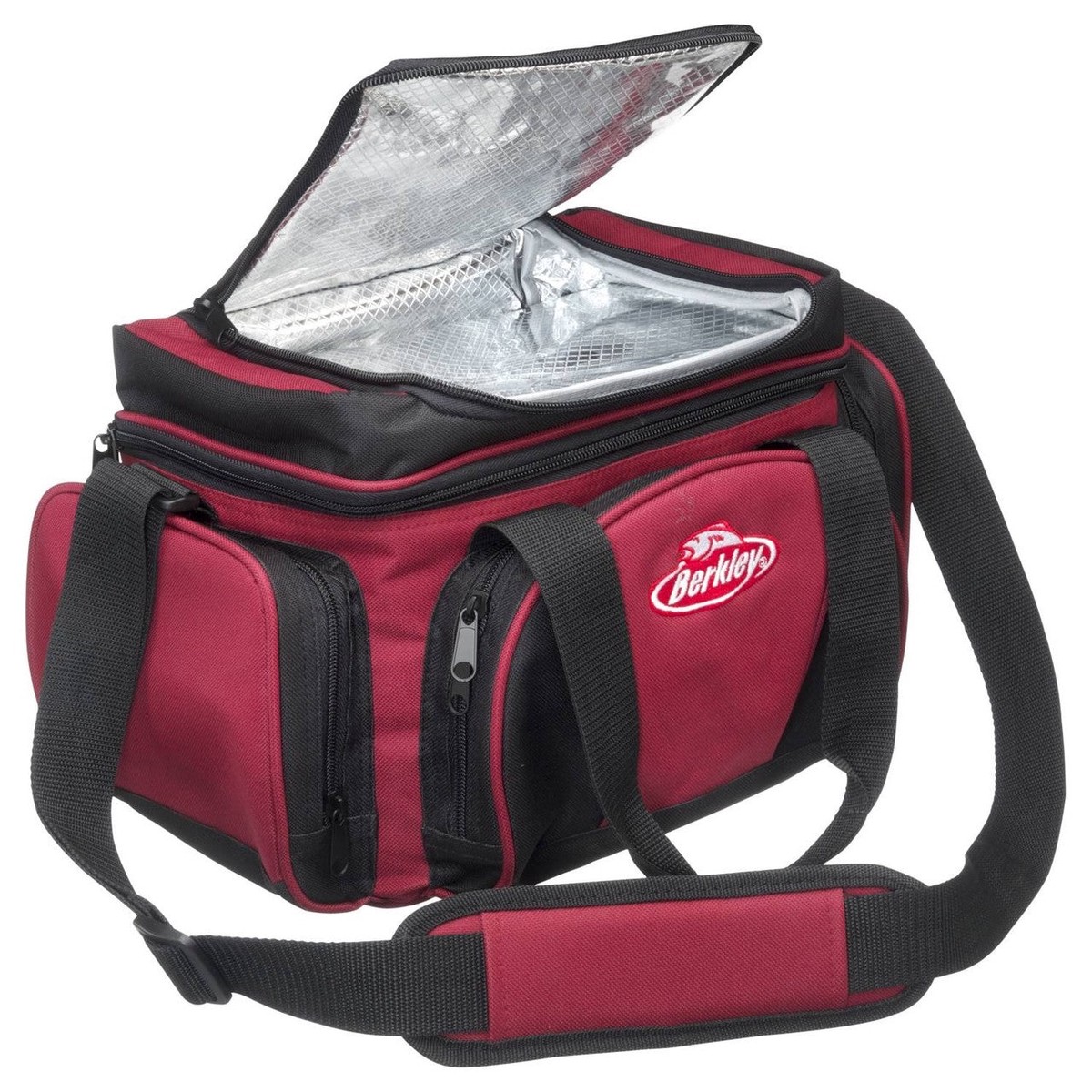 Berkley System Bag Medium Red Black