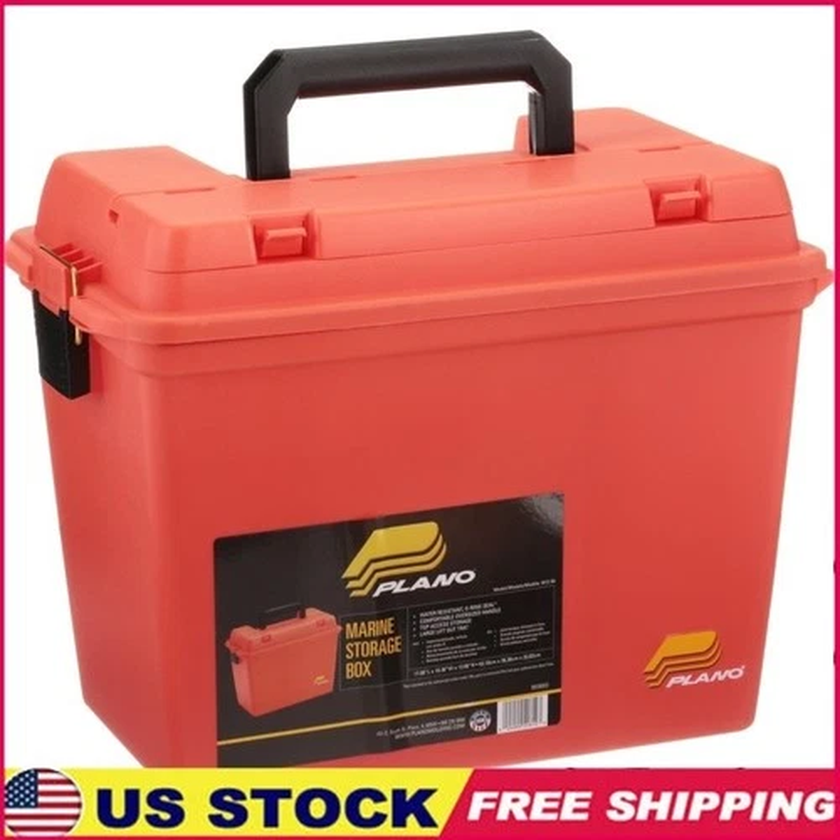 Extra Large Dry Storage Box W/ Water Resistant Seal Tackle Organizer Gear New