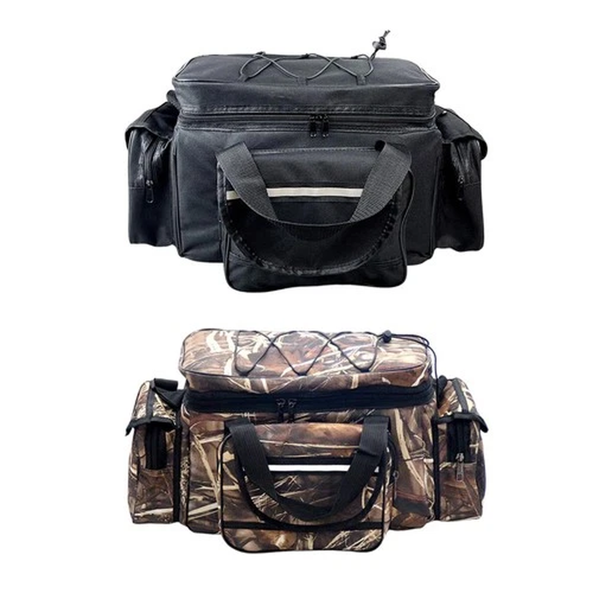 Fishing Bag Fishing Rod Case Multi Compartments Large Capacity Accessories