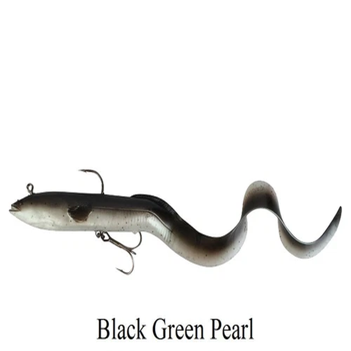 Savage Gear Real Eel Black Green Pearl 20cm / 38g