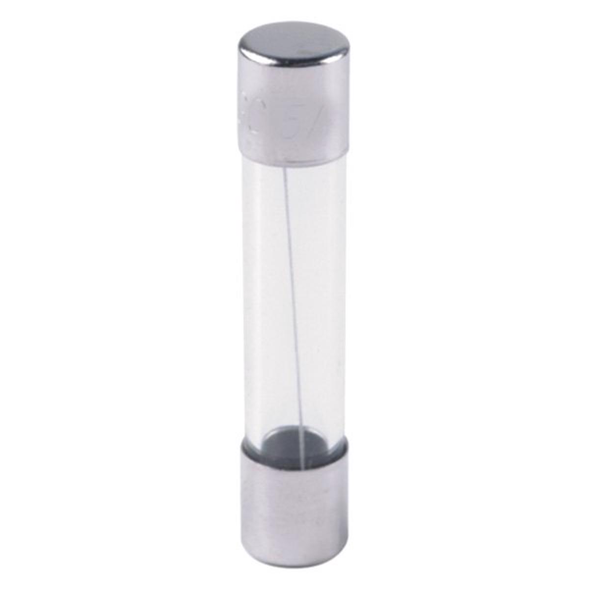 SeaChoice SC11354 - 1/4" X 1-1/4" 20 Amp, AGC Glass Tube Fuse, 5 Pieces.