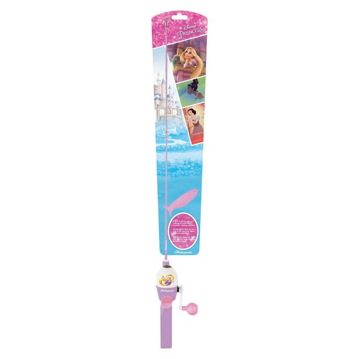 Shakespeare Disney Princess Kids Fishing Rod Combo