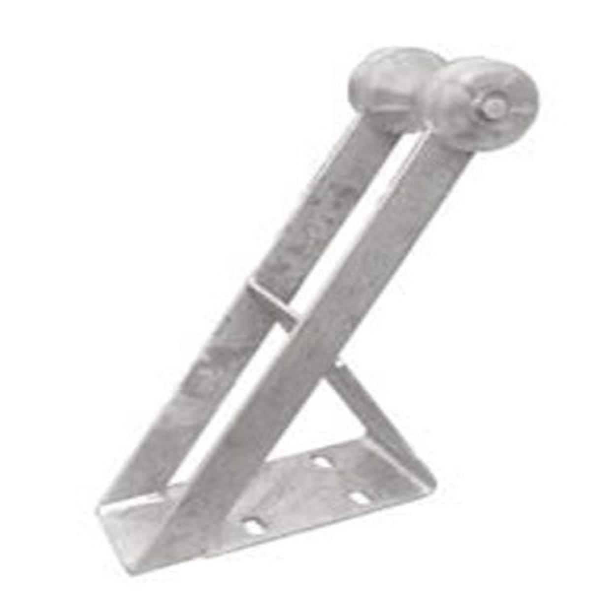 WaterLand Galvanized Bow Stop with 3" Poly Roller Assemblies.