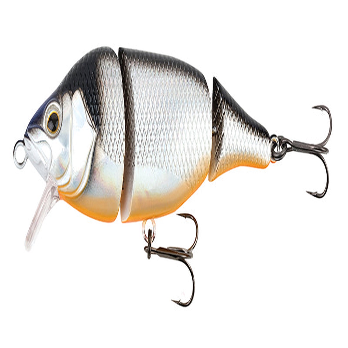 Fox Rage Hitcher Crank and Troll Jointed 100mm 35g SR Silver Baitfish
