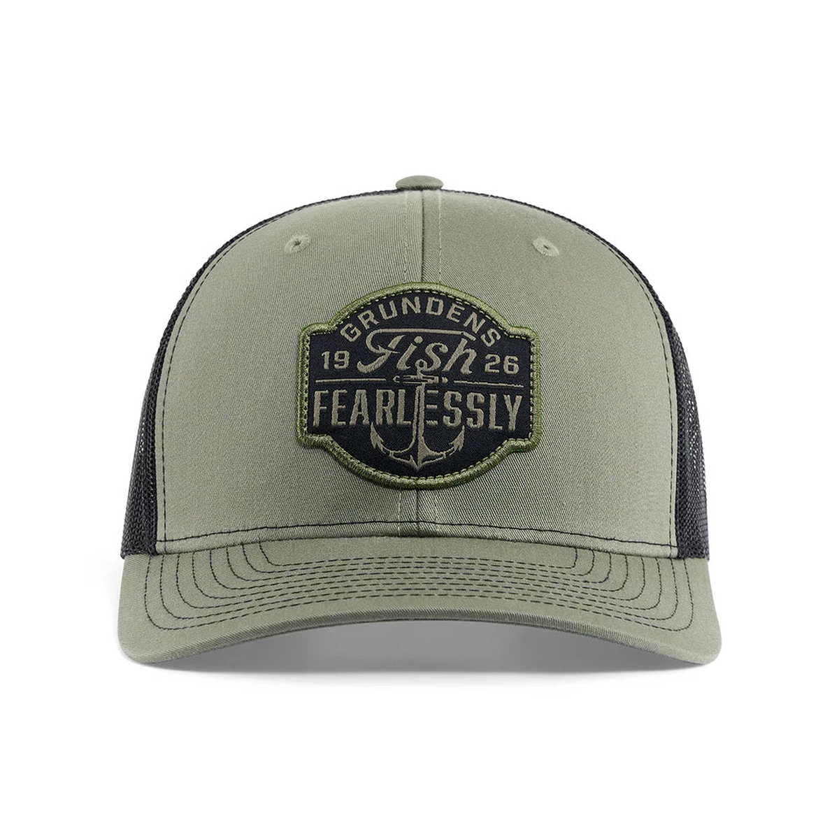 Grundens Fish Fearlessly Trucker Hat