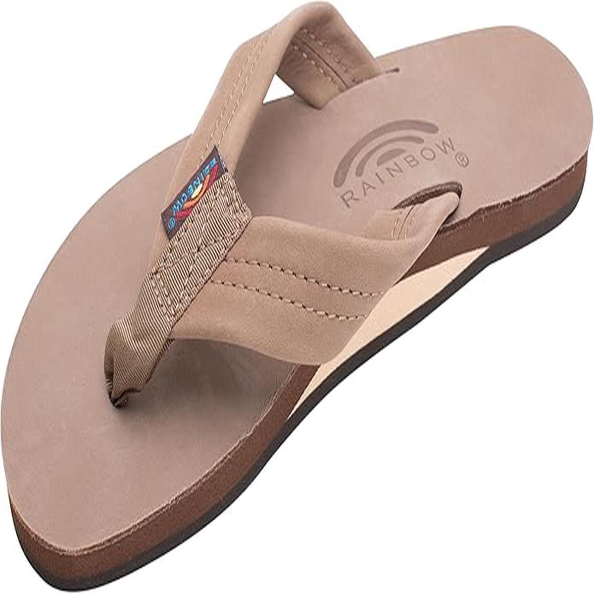Rainbow Sandals Women's Premier Leather, Dark Brown 301ALTS