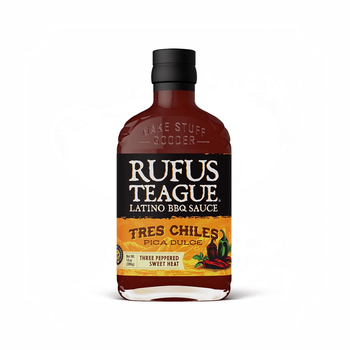 Rufus Teague TRES CHILES PICA DULCE BBQ SAUCE
