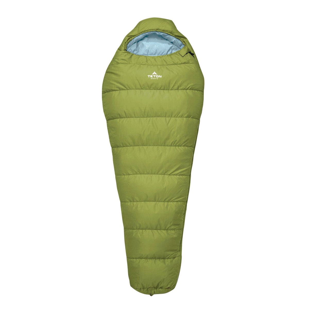 Teton Sports LEEF -18c/0f Mummy SHORT Sleeping Bag in Moss/Sky