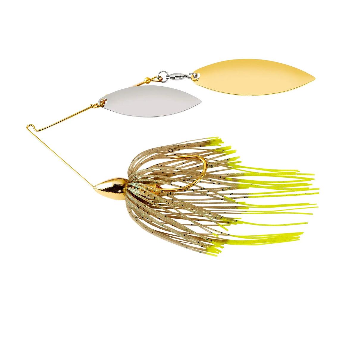 War Eagle Gold Spinnerbait Double Willow - 1/2oz Hot Mouse