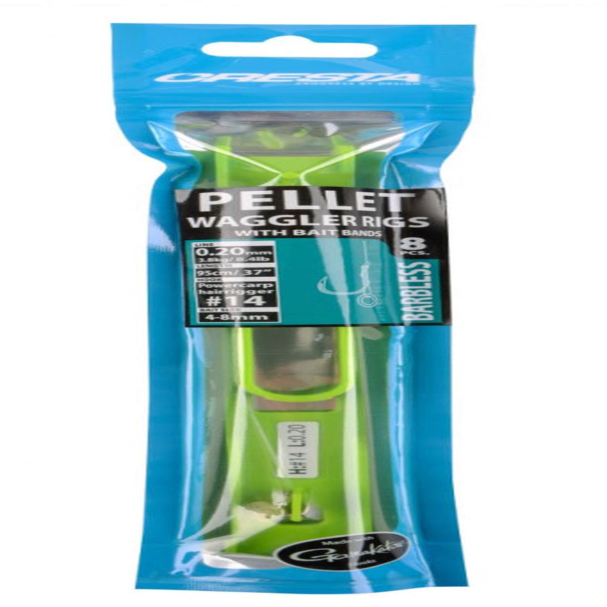 Cresta Waggler Hair Rigs with Bands