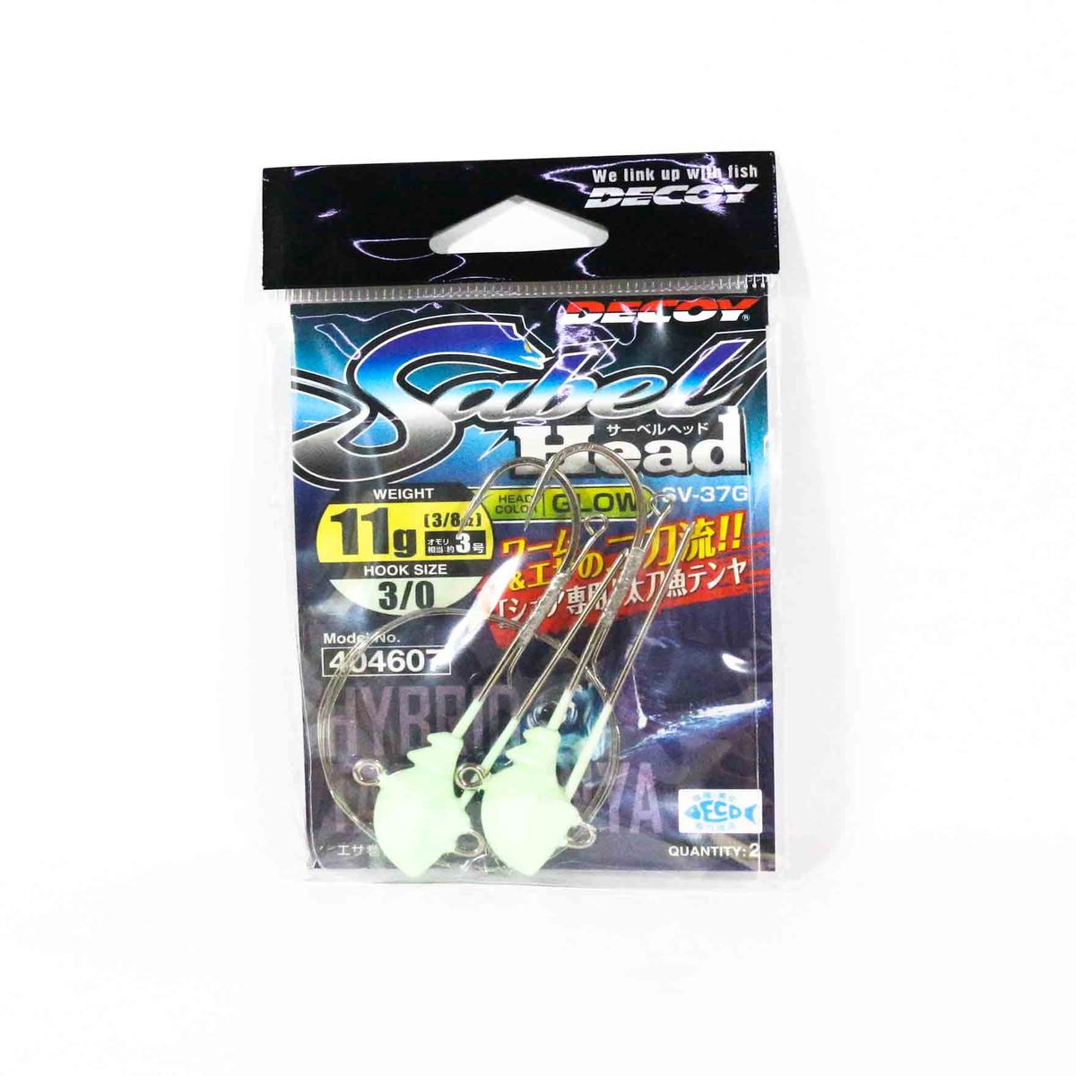 Decoy SV-37G Jig Head Sabel Size 3/0 , 11 grams (4607)