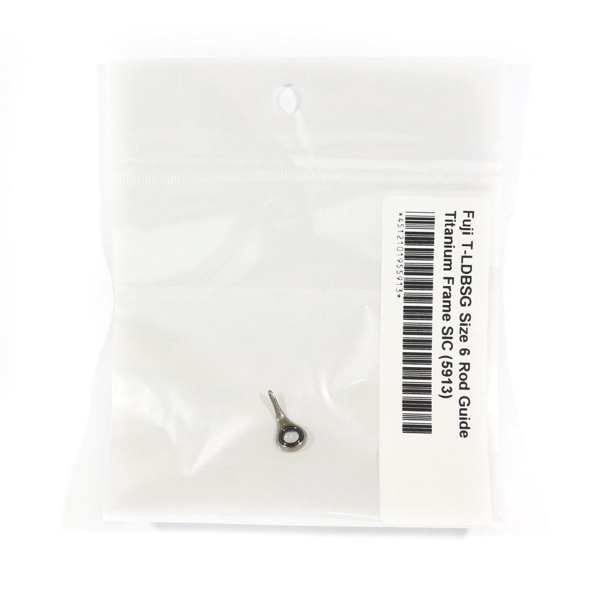 Fuji T-LDBSG Size 6P Rod Guide Titanium Frame SIC x 1 (5913)