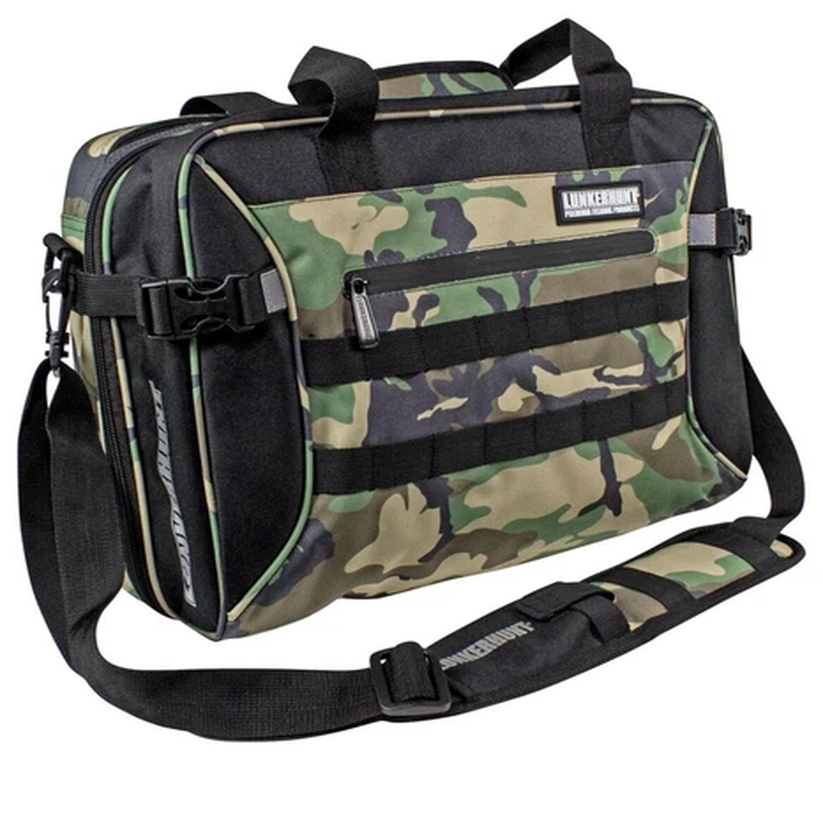 Lunkerhunt LTS AVID Messenger Bag-Camo-MBAG06. Tackle Bag Kayak & Fly Fishing