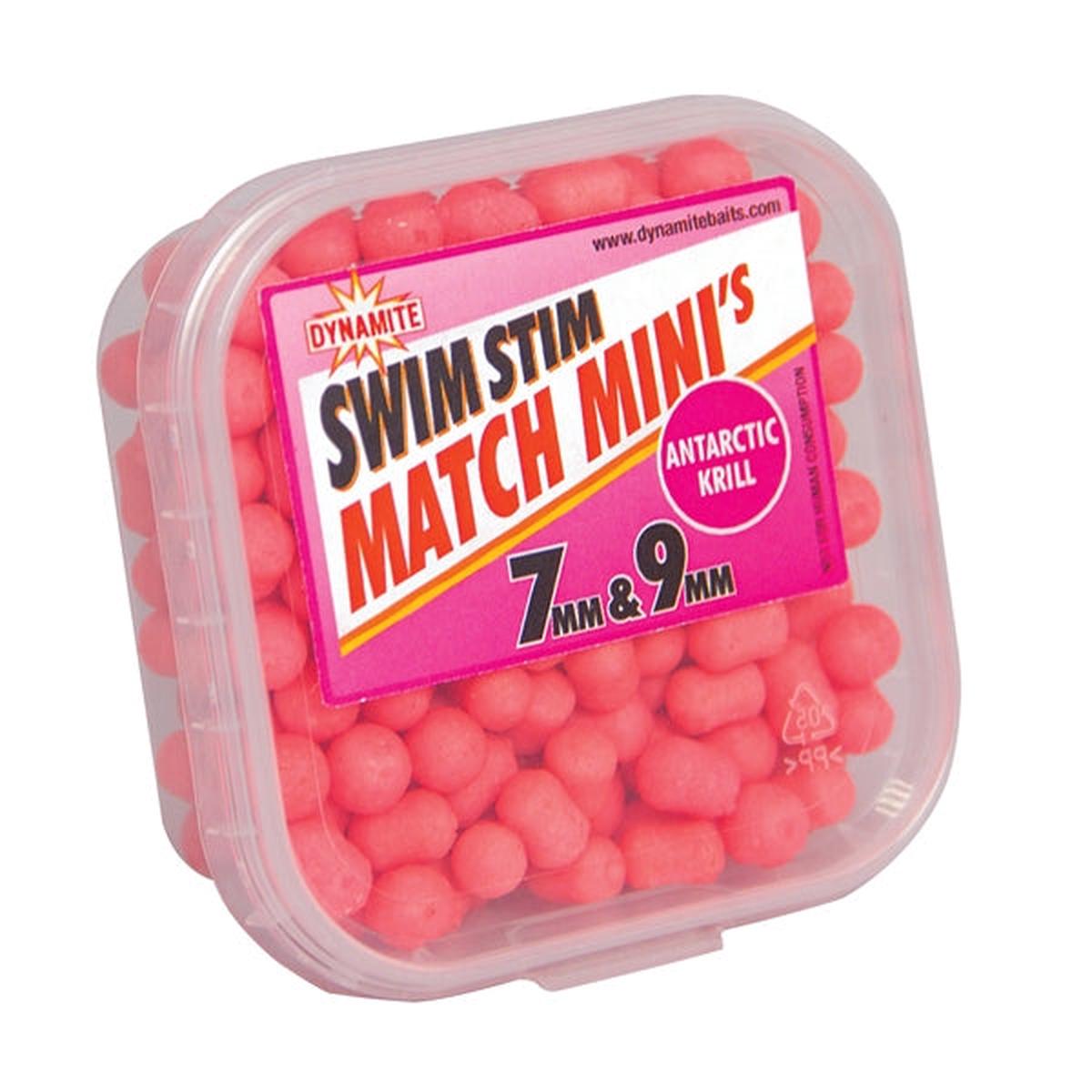 Dynamite Baits Swim Stim Match Minis Atractic Krill 7mm and 9mm