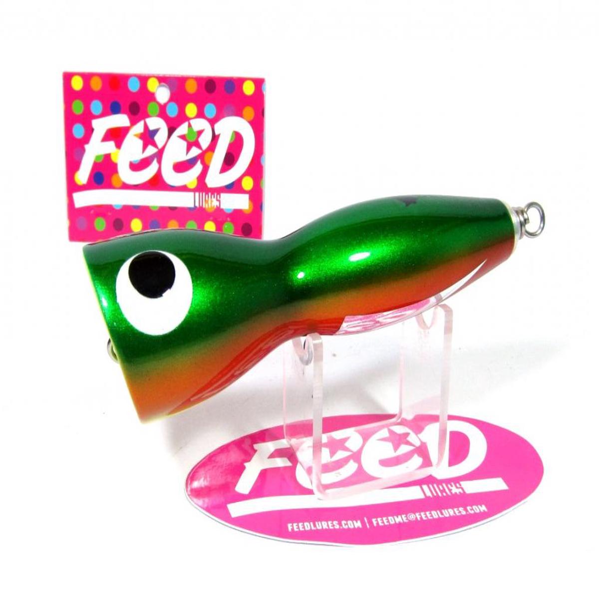 Feed Bell 120 Hand Made Wood Popper Floating Lure 120 grams 55 (8055)