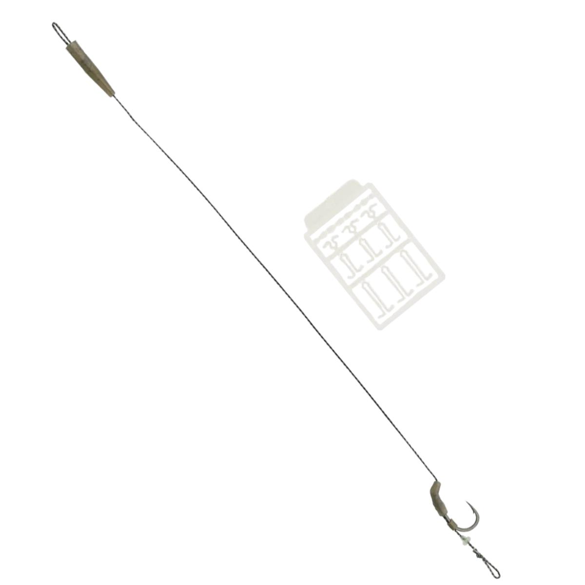 Carp rig Golden Catch G.Carp Braid X6 Wide Gape Ready Rig