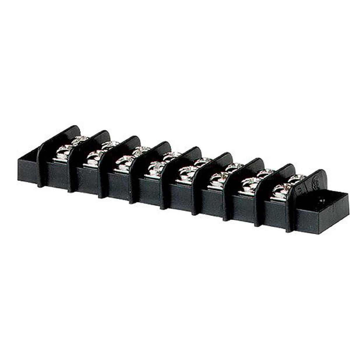 Blue Sea Ind. Terminal Black Connector 30 Amp. - 8 Circuit 2508.