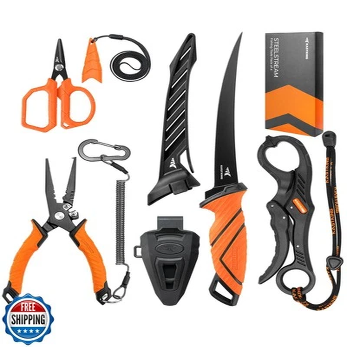 KastKing SteelStream Fishing Tool Set, Fishing Gear - Corrosion R