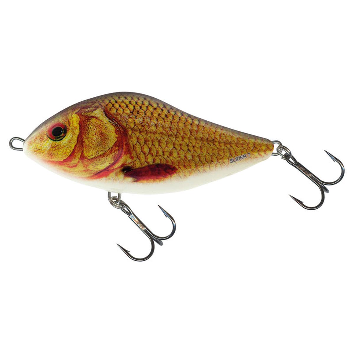 Salmo Slider Sinking 7cm 21g Supernatural Golden Crucian