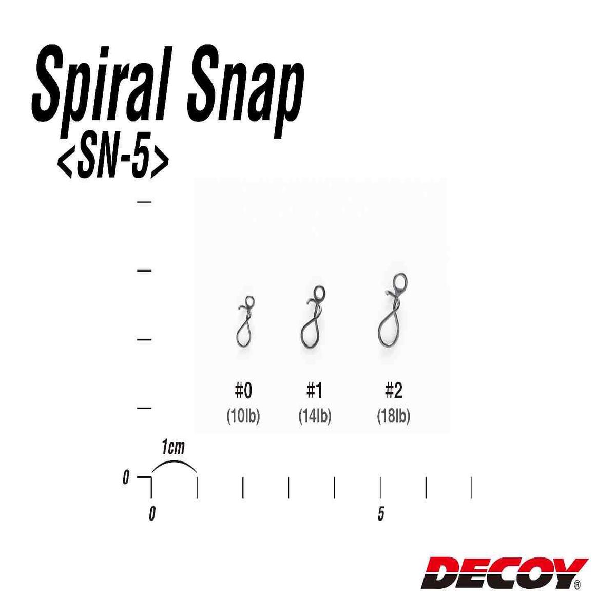 Decoy SN-5 Spiral Snap - Size 1