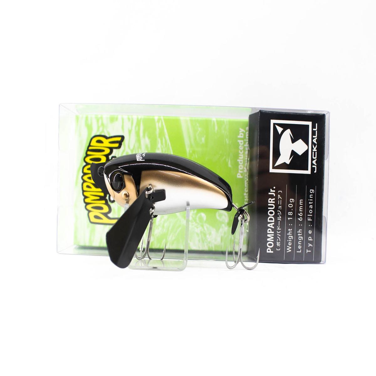 Jackall Pompadour Jr 66 mm 18 grams Floating Lure Brown Shadow (8389)
